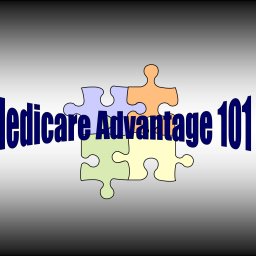 Medicare Advantage 101 with puzzle pieces