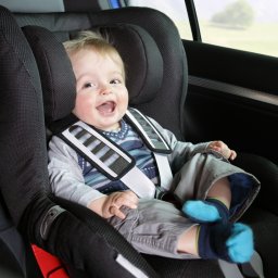 Baby in car seat