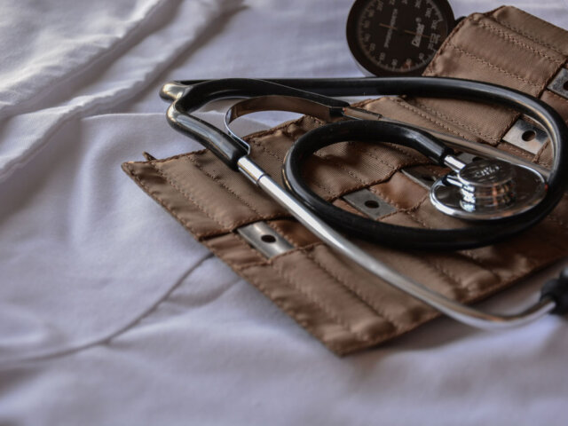 Stethoscope and blood pressure monitor