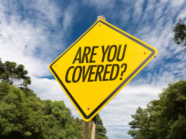 Are you covered sign