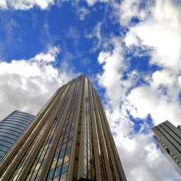 Three skyscrapers