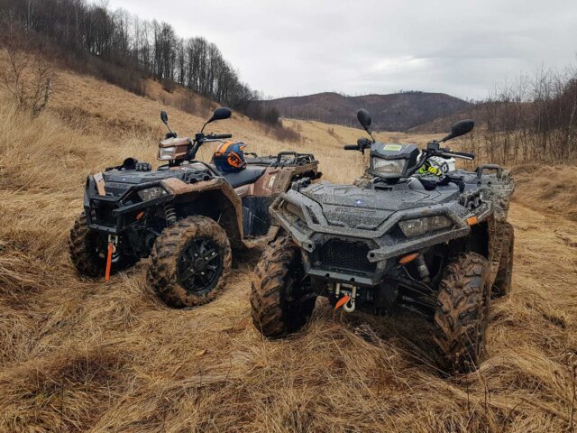 Two ATVs